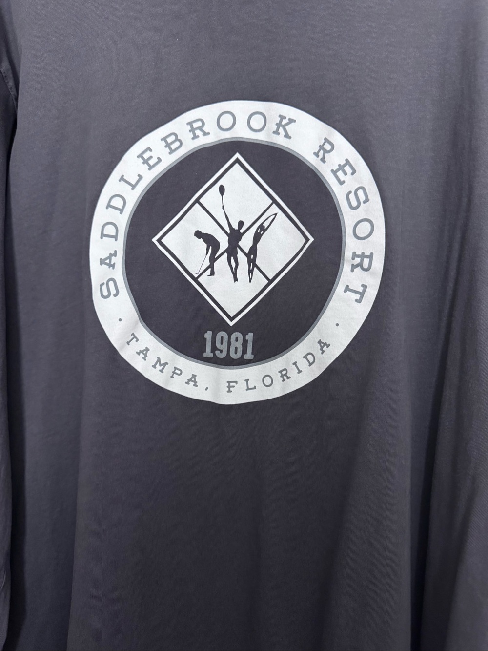ahead Graphic Long-Sleeve Shirt - Gray